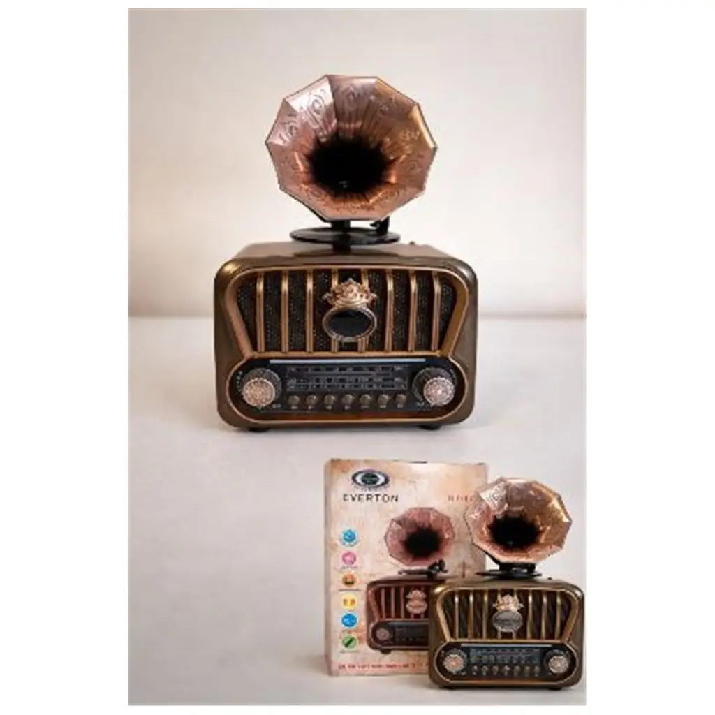 Everton RT-605 Şarjlı, Nostaljik Radyo( Bluetooth-USB-SD-FM)