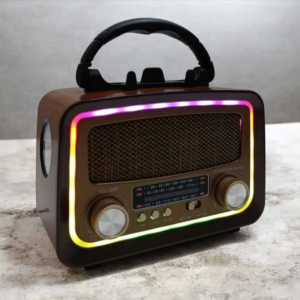 Everton RT-730 Bluetooth Usb-Micro Sd Saatli Nostaljik Radyo