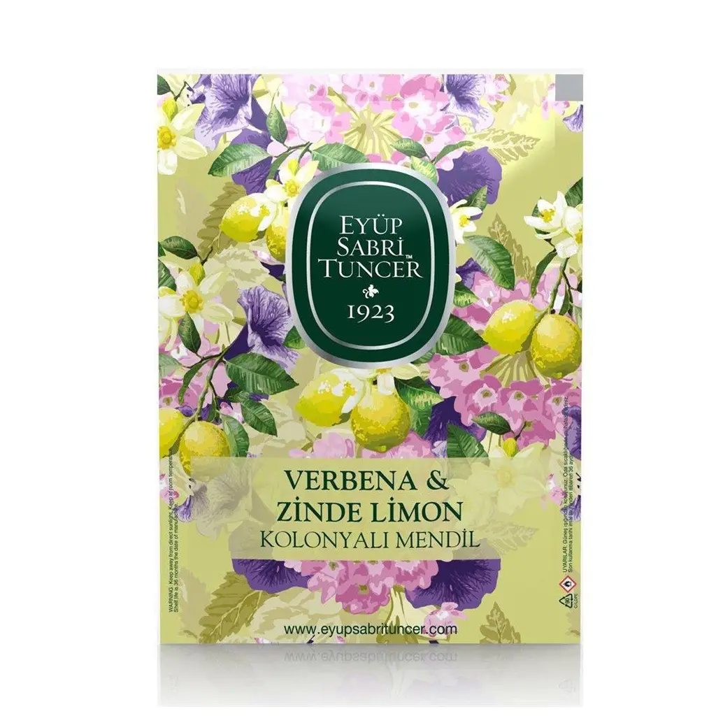 Eyüp Sabri Tuncer 50li Mendil Verbena Kolonyalı (9,3 x 12,5) Doypack