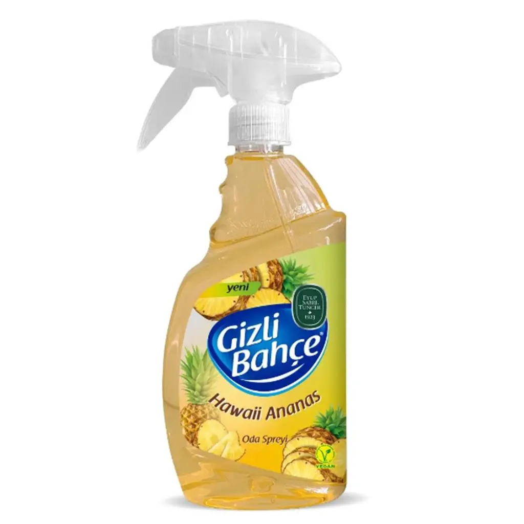 Eyüp Sabri Tuncer Gizli Bahçe Hawaii Ananas 500ml Pet Sprey ( Oda Kokusu )