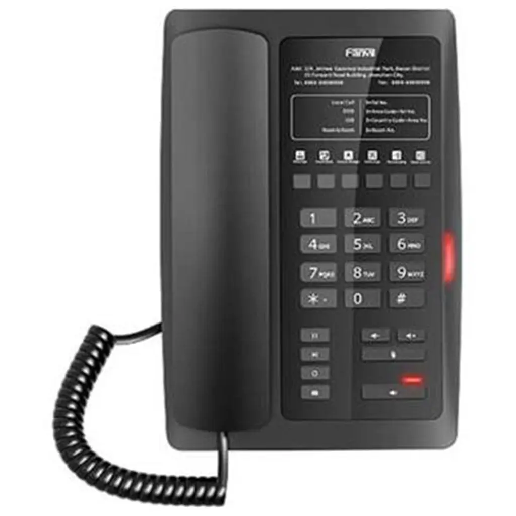 Fanvil H3 Ekransız PoE Otel Tipi Ip Telefon