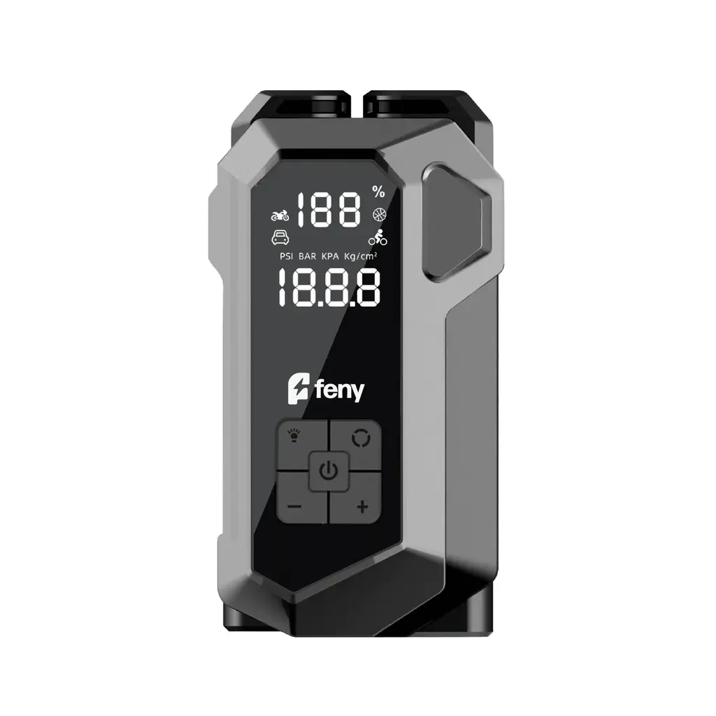 Feny FN-AT16 16.000 Mah 5v-3a Akü Takviye Ve Hava Kompresörü (Lastik Şişirme- Powerbank) Çantalı