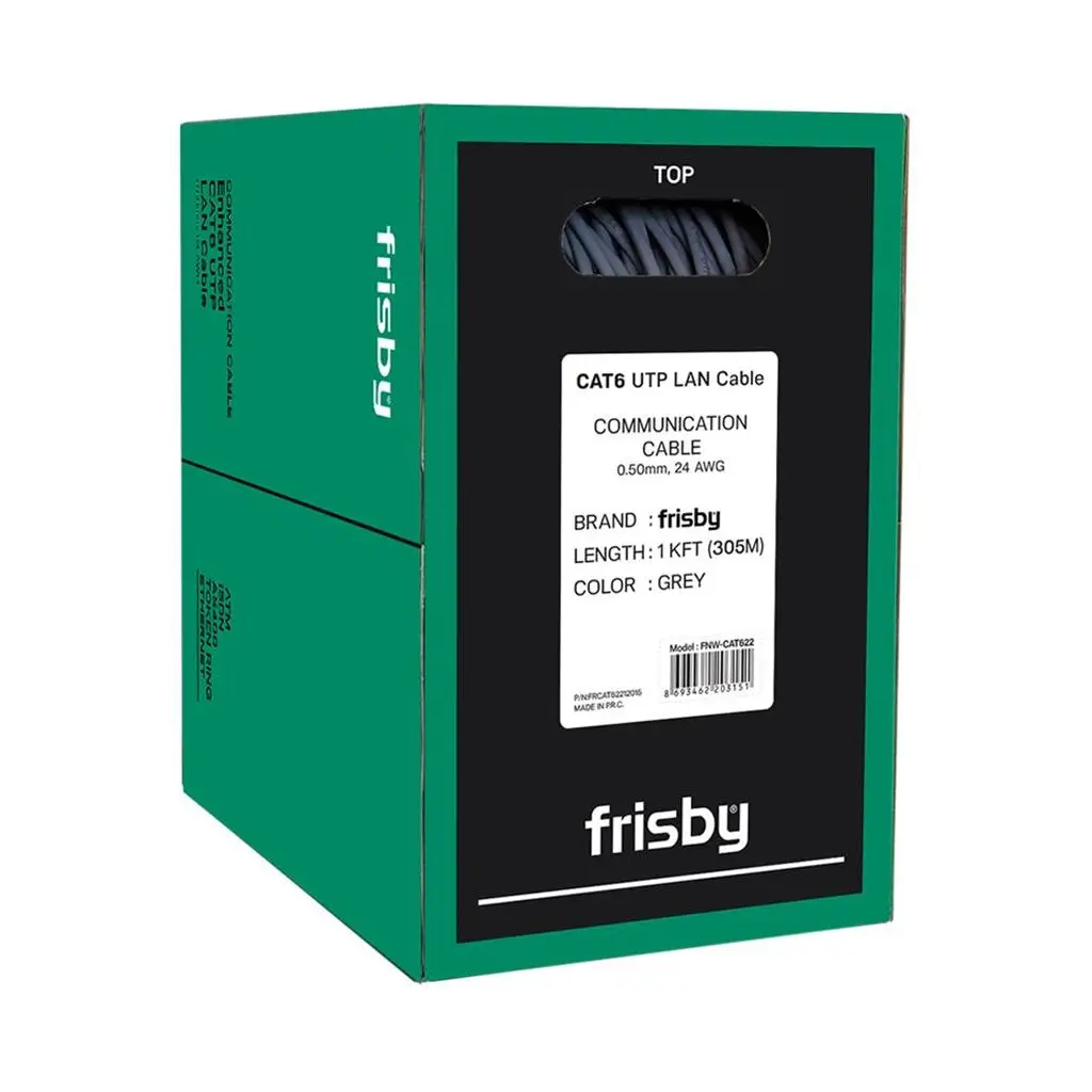 Frisby CAT 6 UTP Kablo (305m) FNW-CAT622