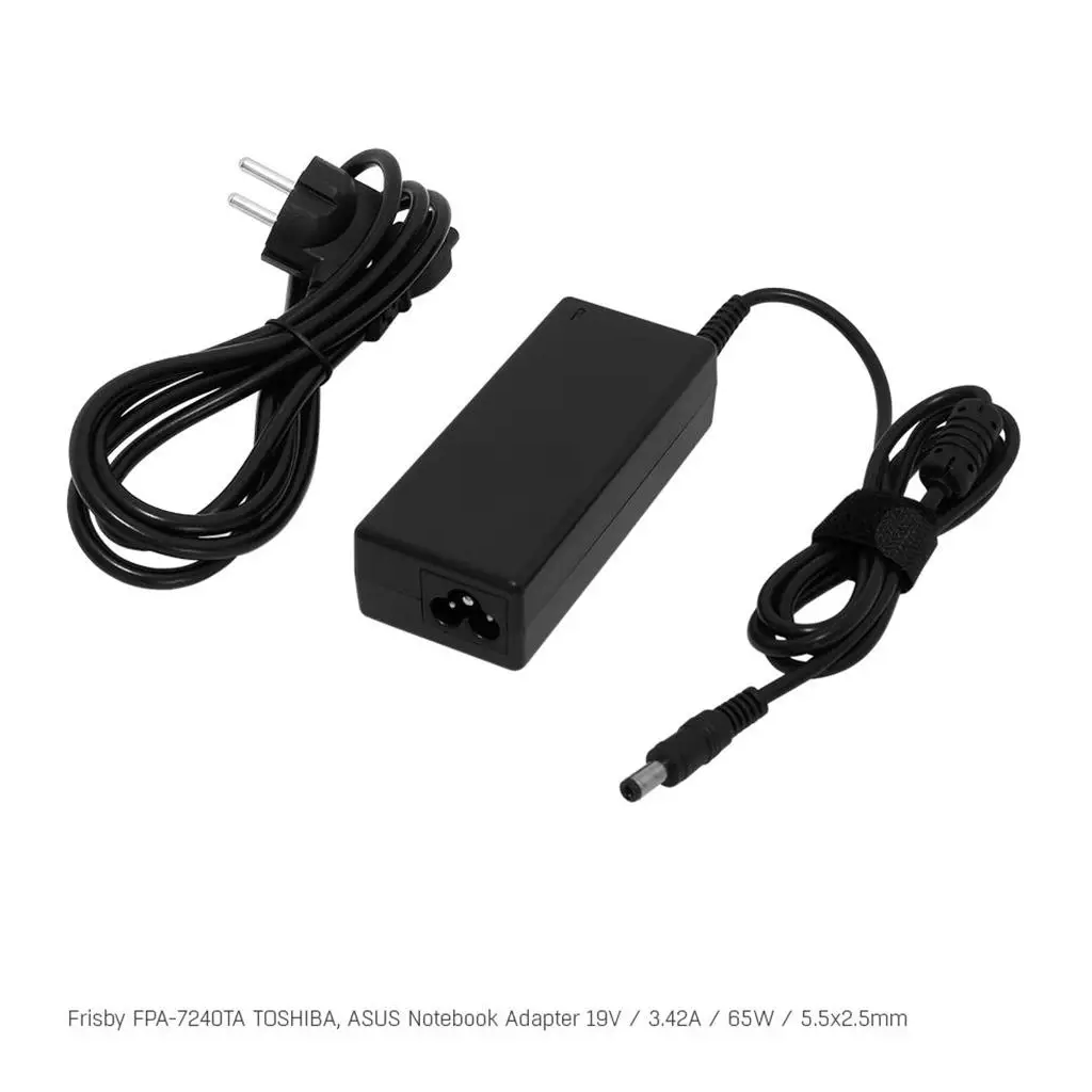 Frisby FPA-7240TA Notebook Adaptör (Toshiba, Asus) 19V 3.42A (Uç Boyutu : 5.5 x 2.5mm)