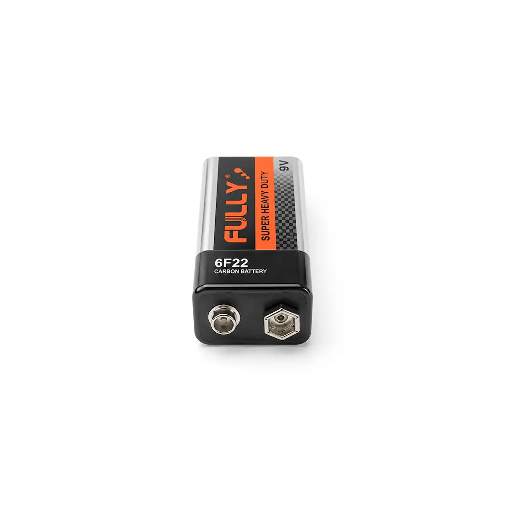 Fully Çinko Karbon Pil - 9 Volt