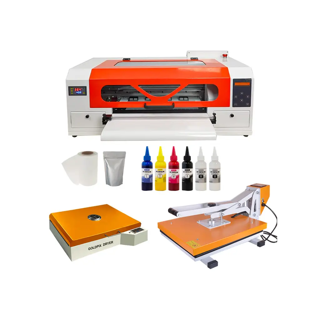 Goldpix A3 L DTF Basic 3.Versiyon Tekstil Baskı Makine Seti