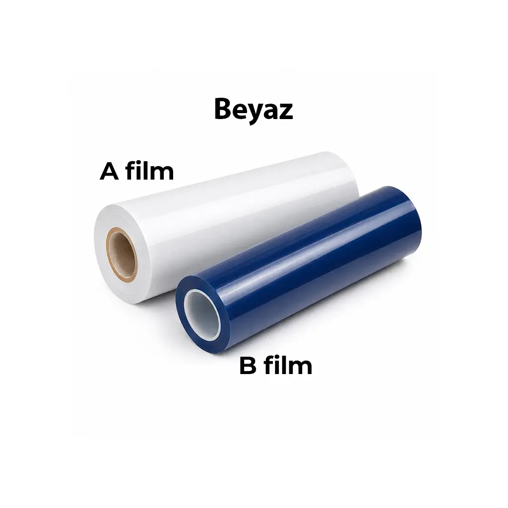 Goldpix Beyaz UV-DTF Soğuk Transfer A+B PET Film Seti