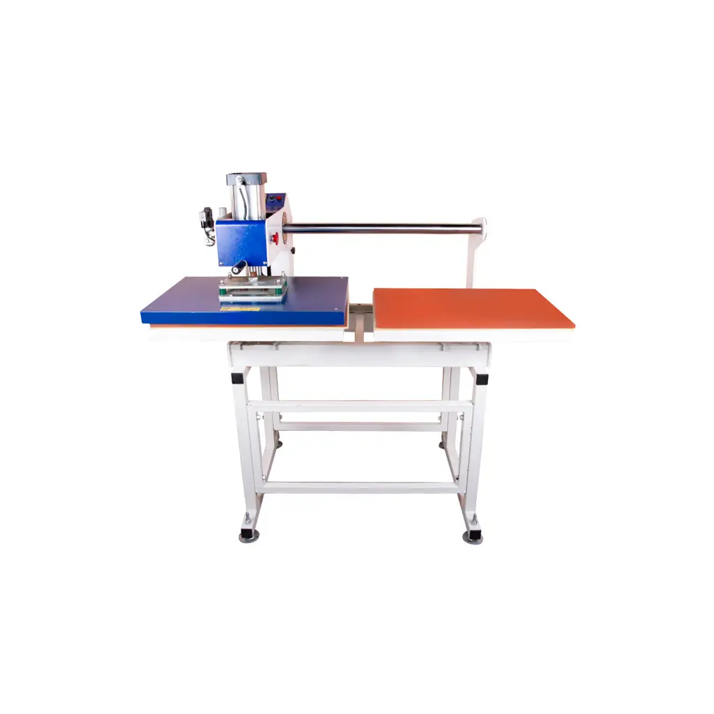 Goldpix Pnömatik Çift Tablalı Otomatik Düz Isı Transfer Baskı Makinesi - 40x60cm