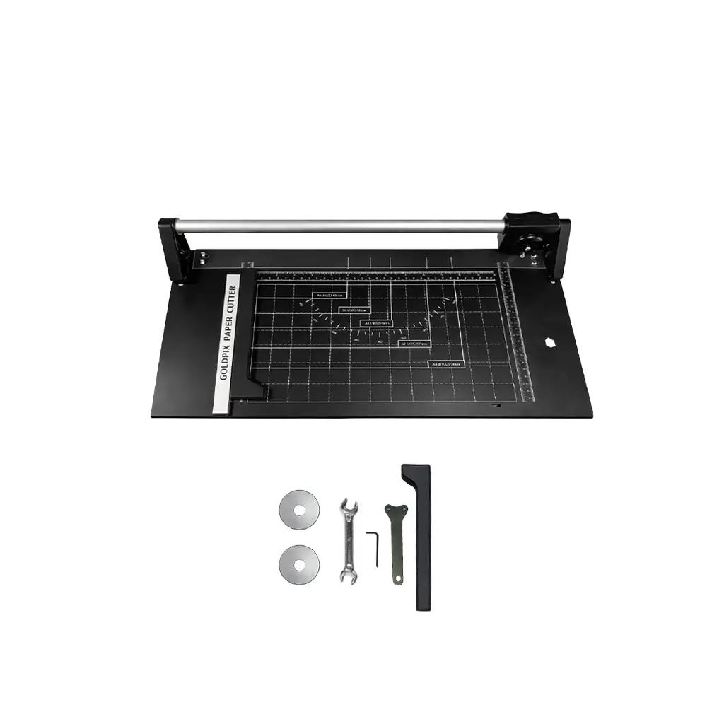 Goldpix Sürgülü Kağıt Kesme Giyotin - 35cm