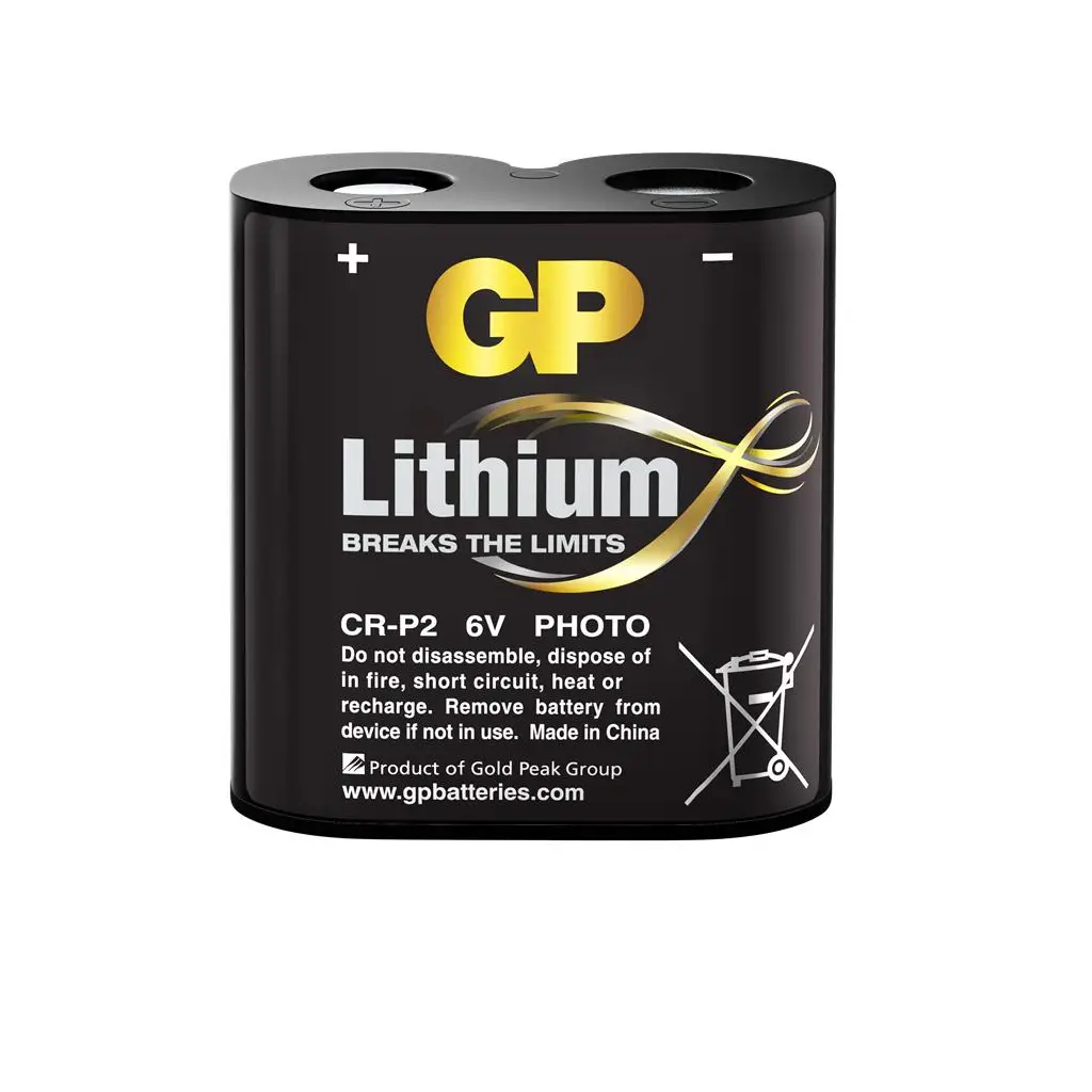 GP CRP2 6V Lityum Fotoğraf Makinesi Pili