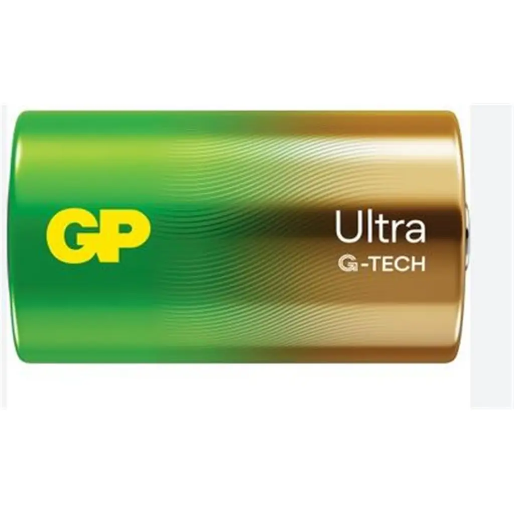 GP G-Tech LR20 Büyük Boy Ultra Alkalin Pil 2'li Paket GP13AU-U2 D Boy