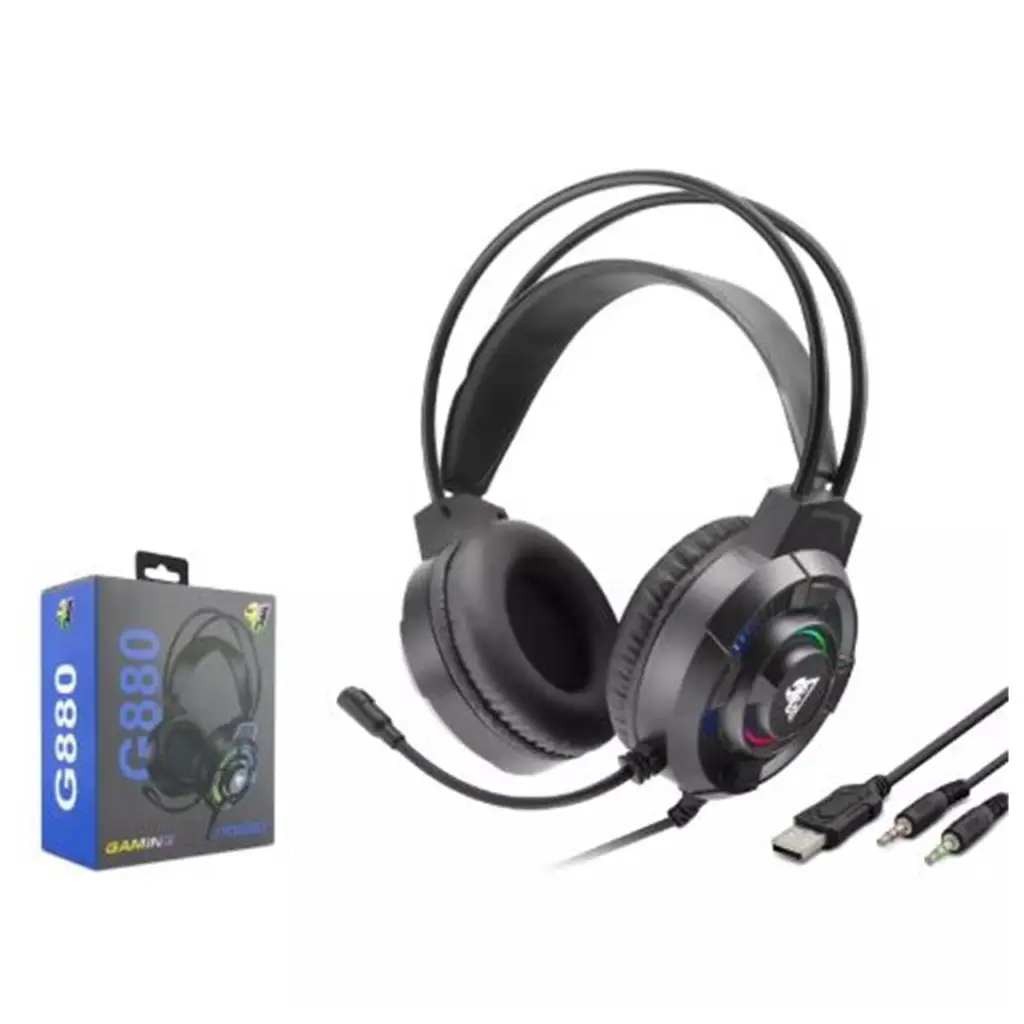Hadron G880 Gaming Kulaklık 2-3.5Mm + Usb Siyah