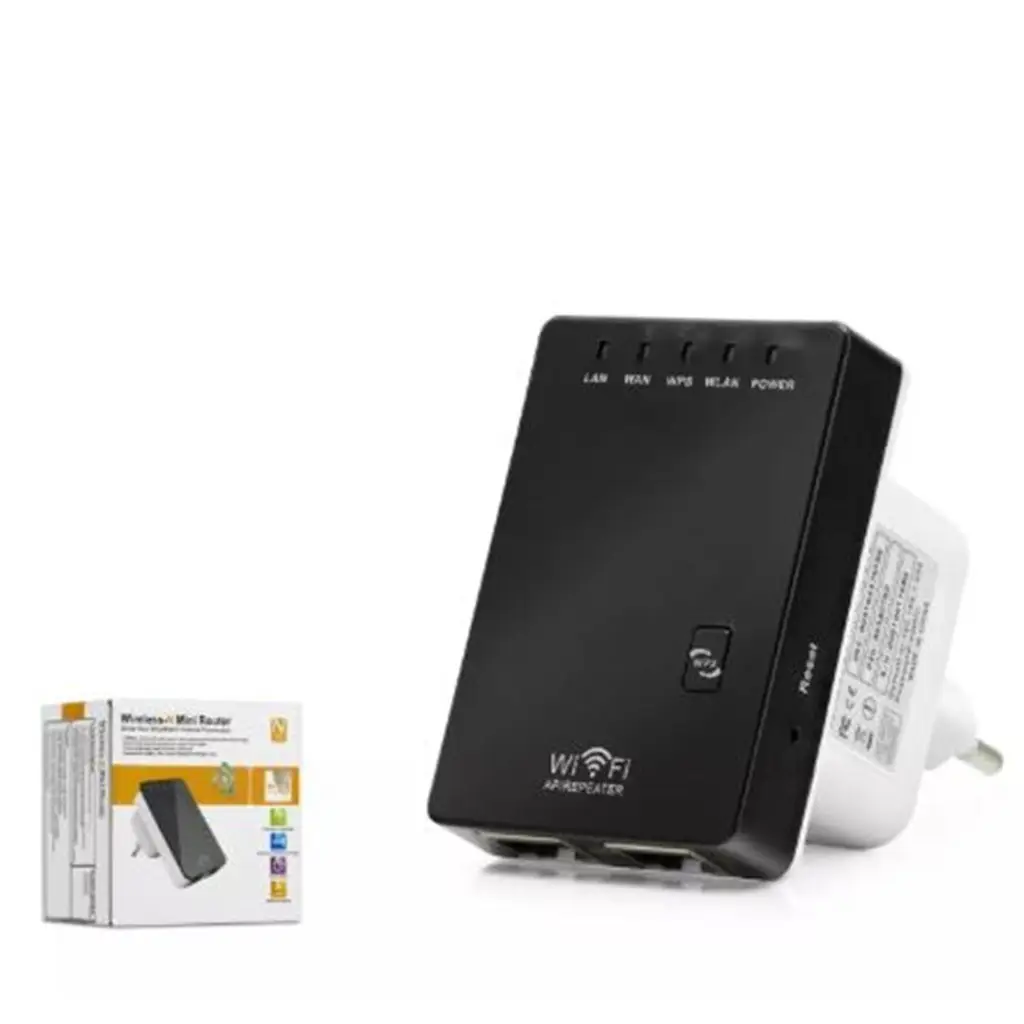 Hadron Hd9101 Wifi Repeater+ Router+Ap 300Mbps Siyah