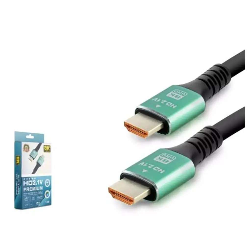 HADRON HDX2044 HDMI (M) T0 HDMI (M) KABLO PVC 8K 60HZ 2.1V 1.5M SİYAH