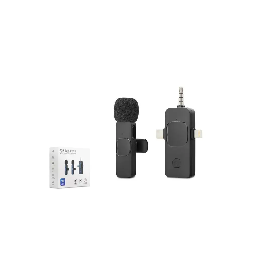 Hadron HDX2781 Kablosuz Yaka Mikrofon 3in1 (Tak ve Konuş 20 Metre Erişilebilir Resepsiyon)