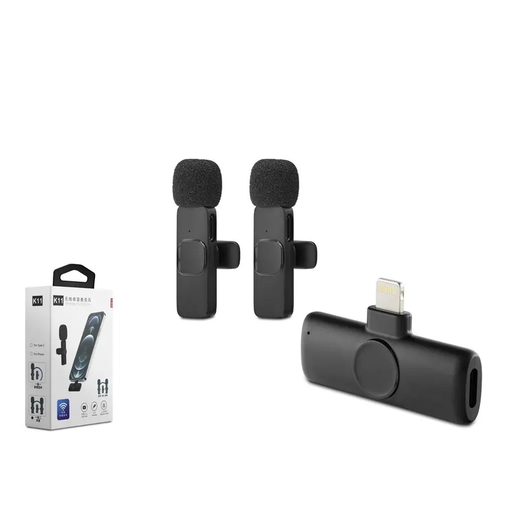 Hadron HDX2786 Kablosuz Çift Yaka Mikrofonlu Lighting Son derece hassas 20 metre erişilebilir