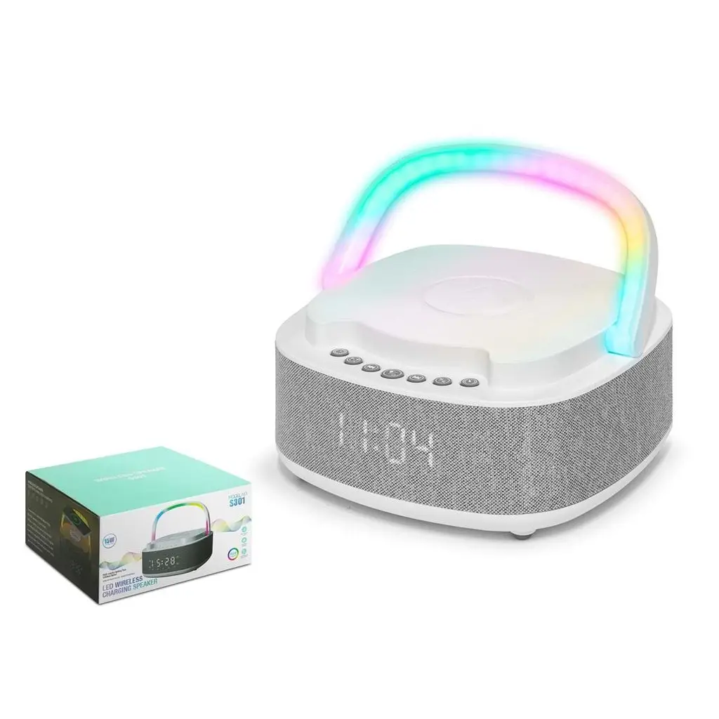 Hadron S301 Bluetooth Speaker Rgb Beyaz