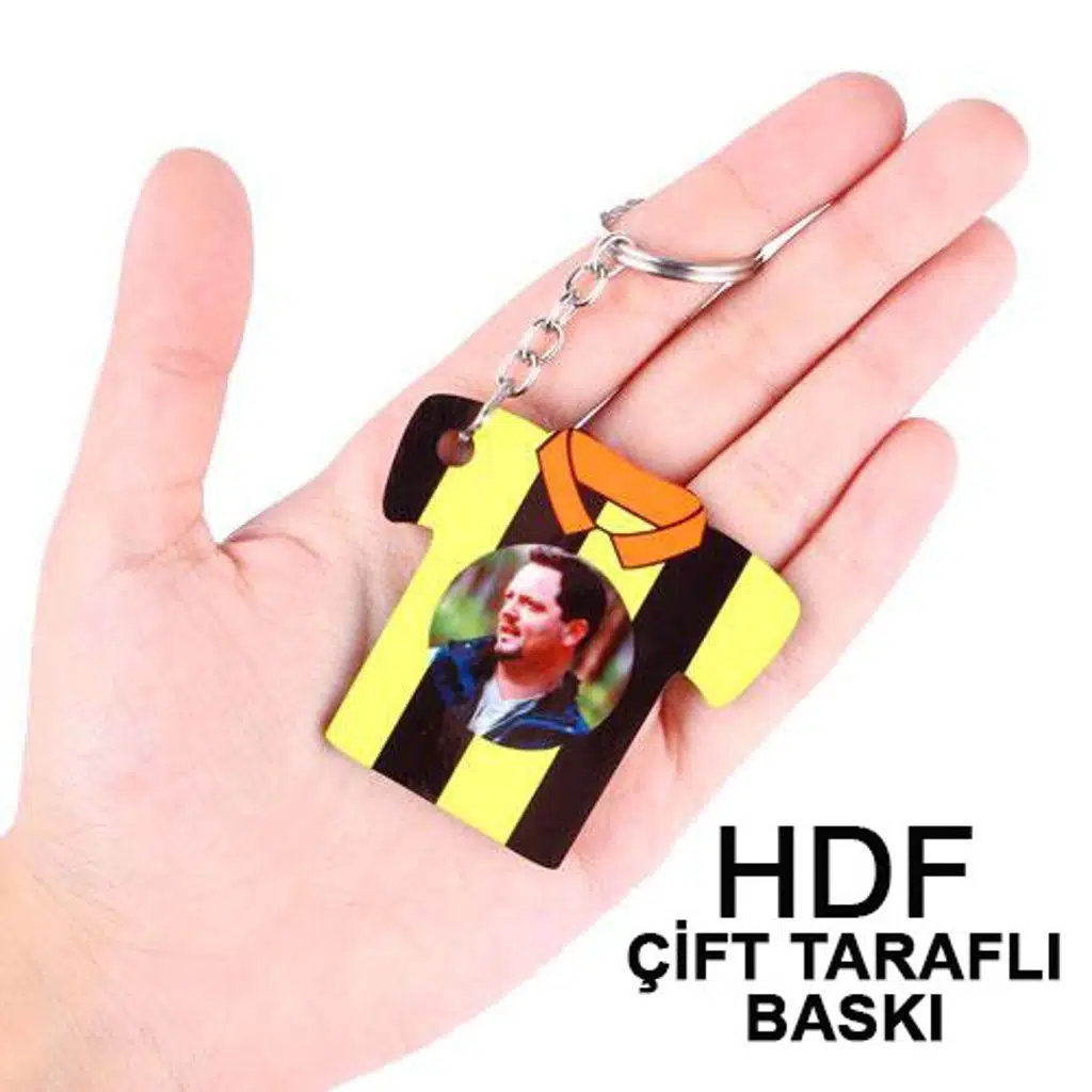 HDF Çift Taraflı Anahtarlık - Forma