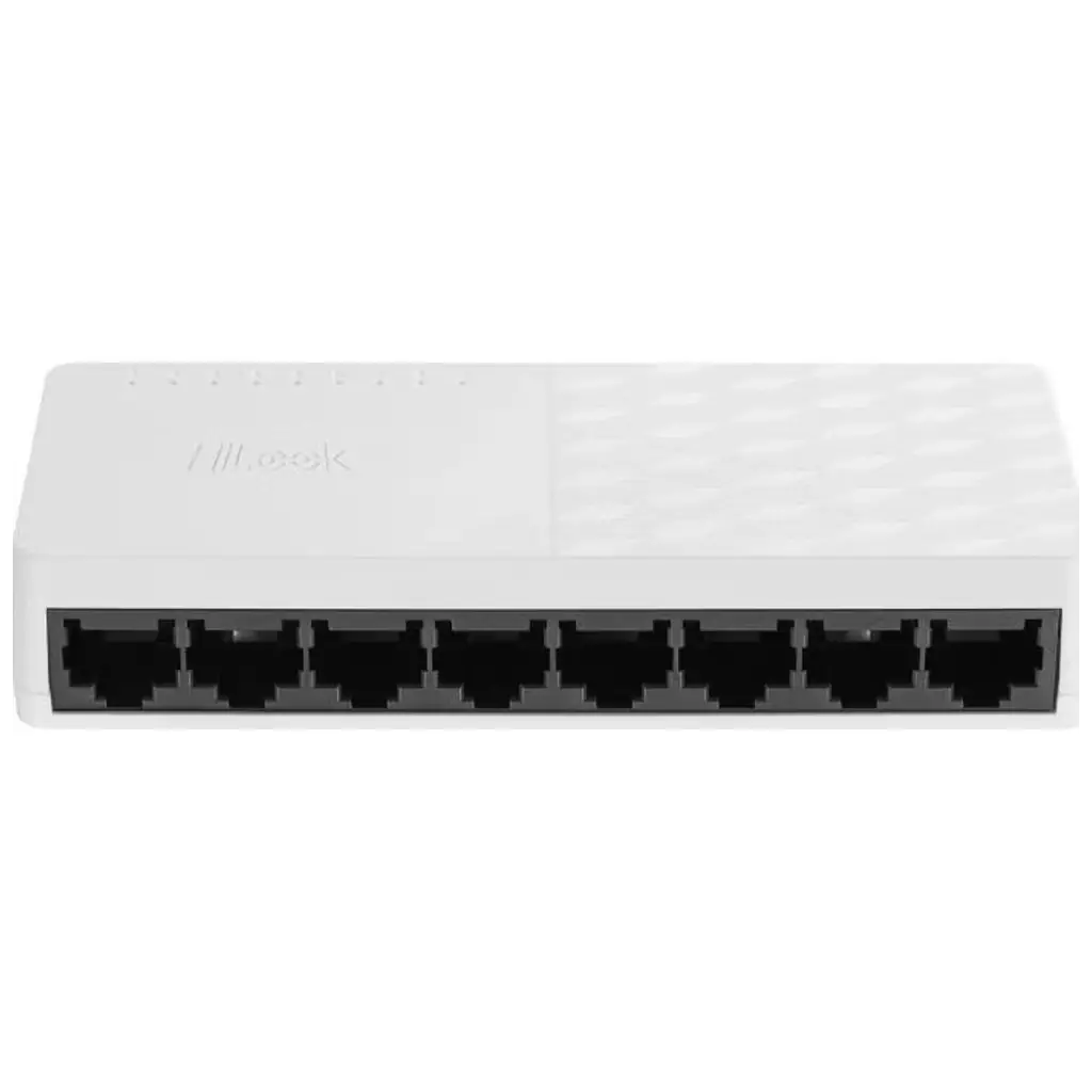 HILOOK NS-0108D, 8 Port, Megabit, Yönetilemez, Masaüstü Switch