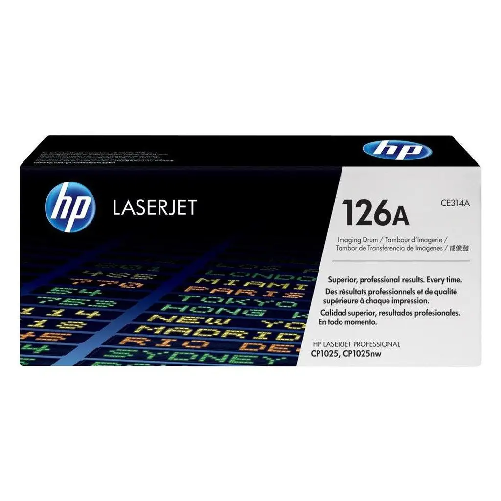 HP 126A Siyah 12.000 Sayfa Renkli 7.000 Sayfa Görüntüleme Drumı