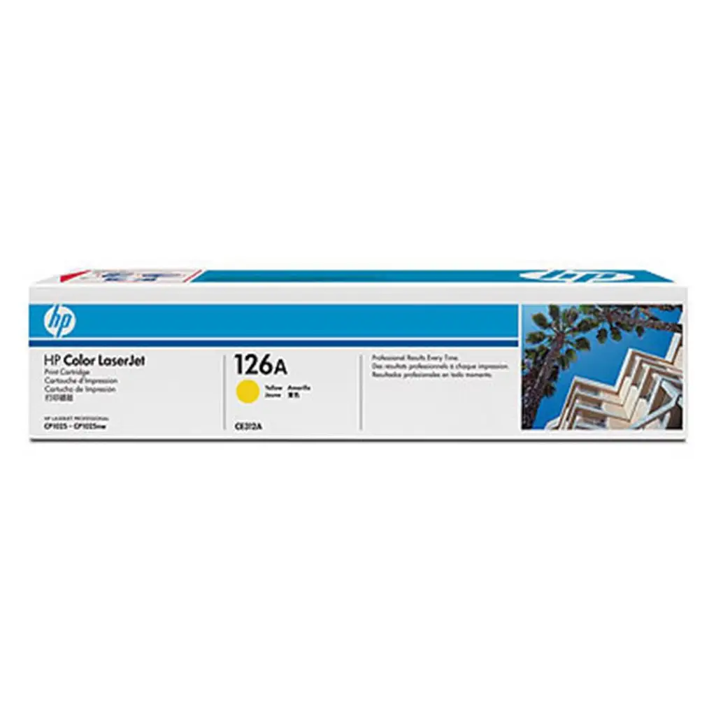 HP 126A Yellow Sarı 1.000 Sayfa Toner CE312A