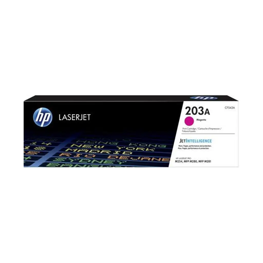 HP 203A Magenta Kırmızı 1.300 Sayfa Toner CF543A