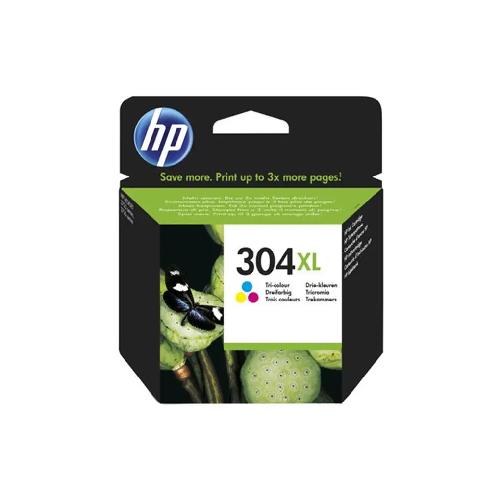 HP 304XL Color Renkli Yüksek Kapasiteli Kartuş N9K07AE