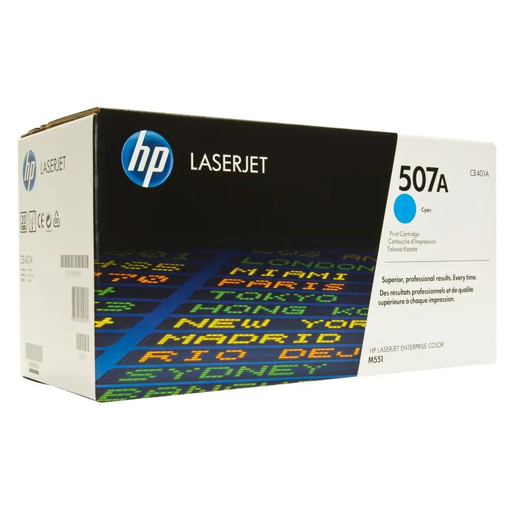 HP 507A Cyan Mavi 6.000 Sayfa Toner CE401A