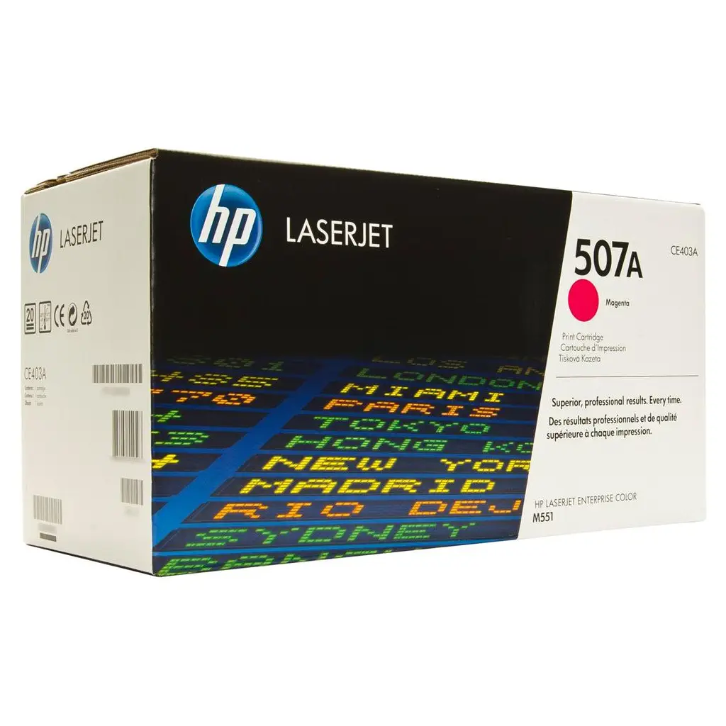 HP 507A Magenta Kırmızı 6.000 Sayfa Toner CE403A