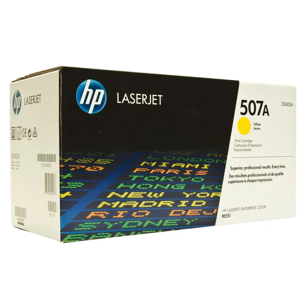 HP 507A Yellow Sarı 6.000 Sayfa Toner CE402A