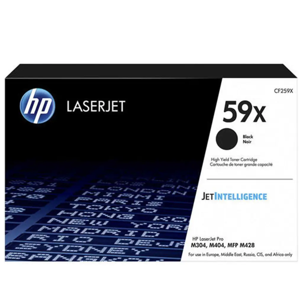 HP 59X Black Siyah 10.000 Sayfa Yüksek Kapasite Toner CF259X