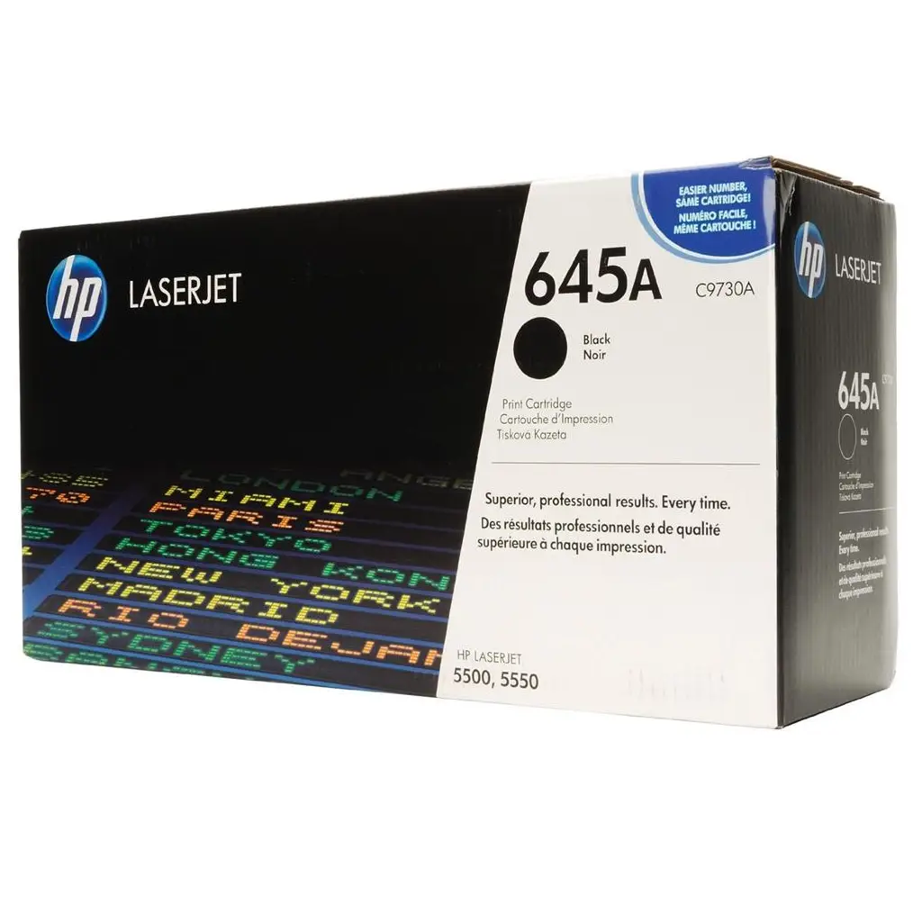 HP 645A Black Siyah 13.000 Sayfa Toner C9730A