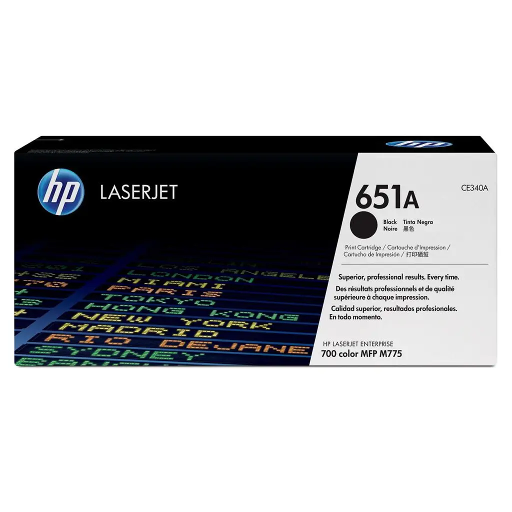 HP 651A Black Siyah 13.000 Sayfa Toner CE340A