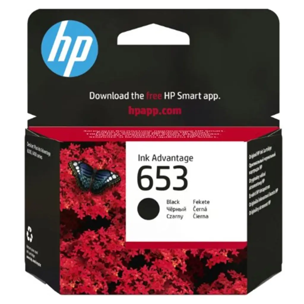 HP 653 Black Siyah Kartuş 3YM75AE