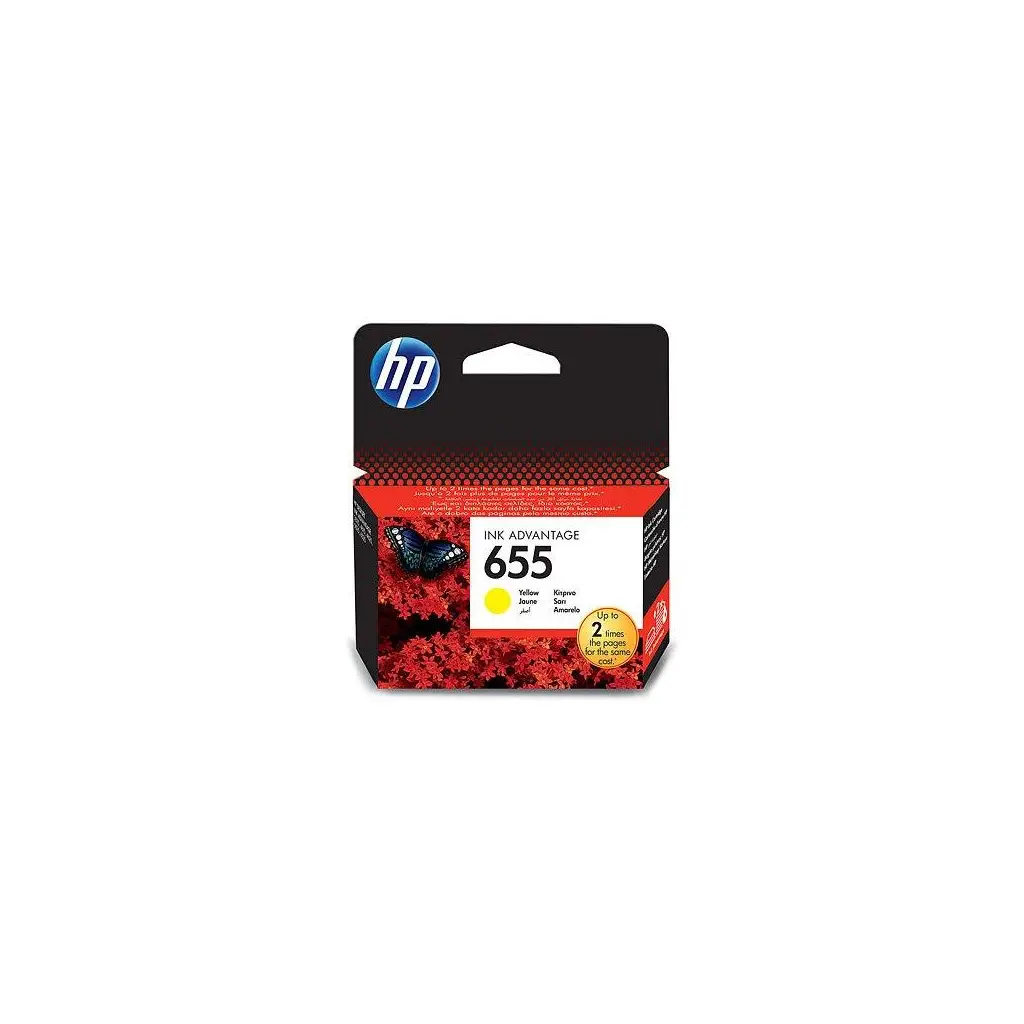 HP 655 Yellow Sarı Kartuş CZ112AE