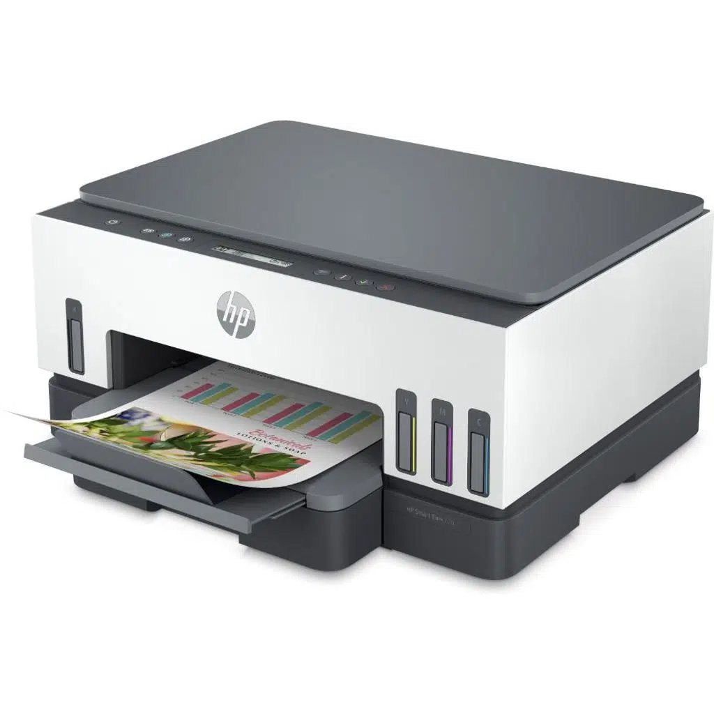 HP 6UU46A Smart Tank 720 Yazıcı-Tarayıcı-Fotokopi-Wifi Çok Fonksiyonlu Tanklı Yazıcı