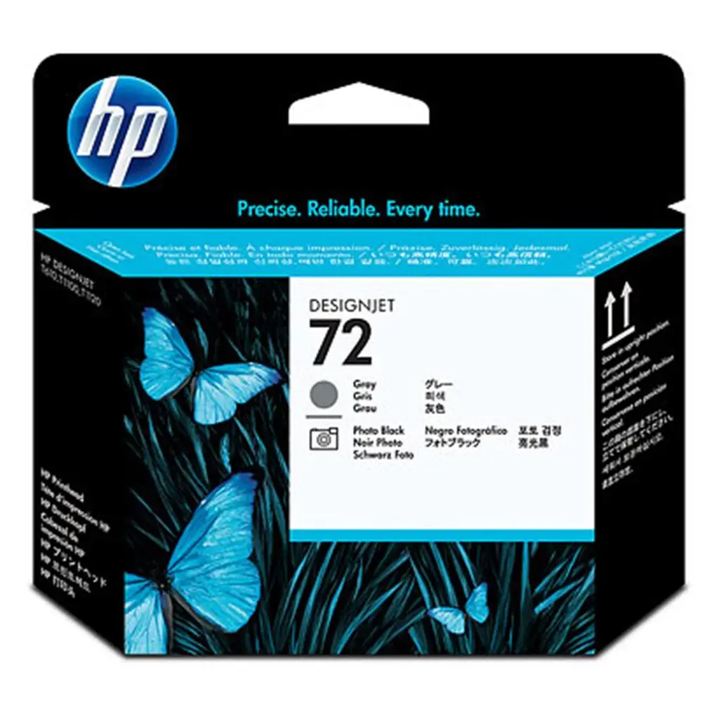 HP 72 Black-Gray Siyah-Gri Baskı Kafası C9380A