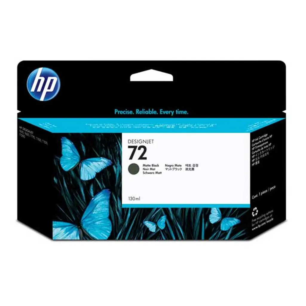 HP 72 Matte Black Mat Siyah 130ML Plotter Kartuşu C9403A