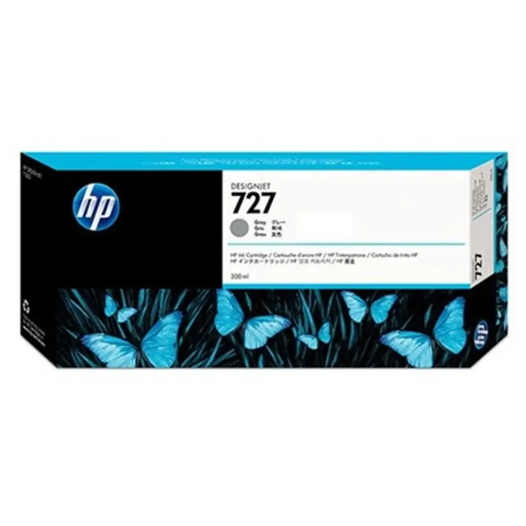 HP 727 Gray Gri 300ML Plotter Kartuşu F9J80A