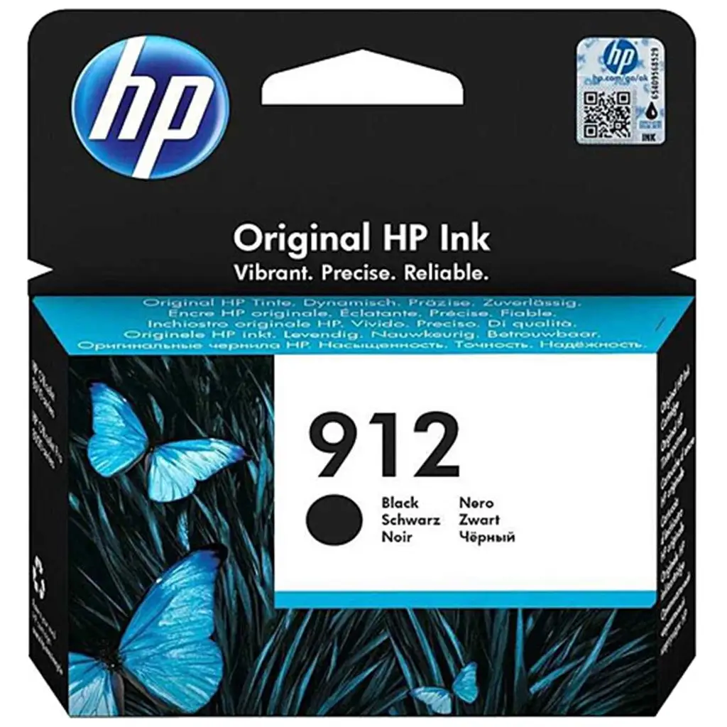 HP 912 Black Siyah Kartuş 3YL80A