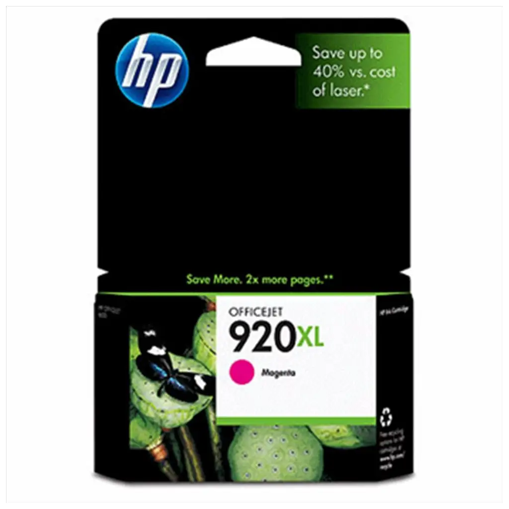 HP 920XL Magenta Kırmızı Yüksek Kapasiteli Kartuş CD973AE
