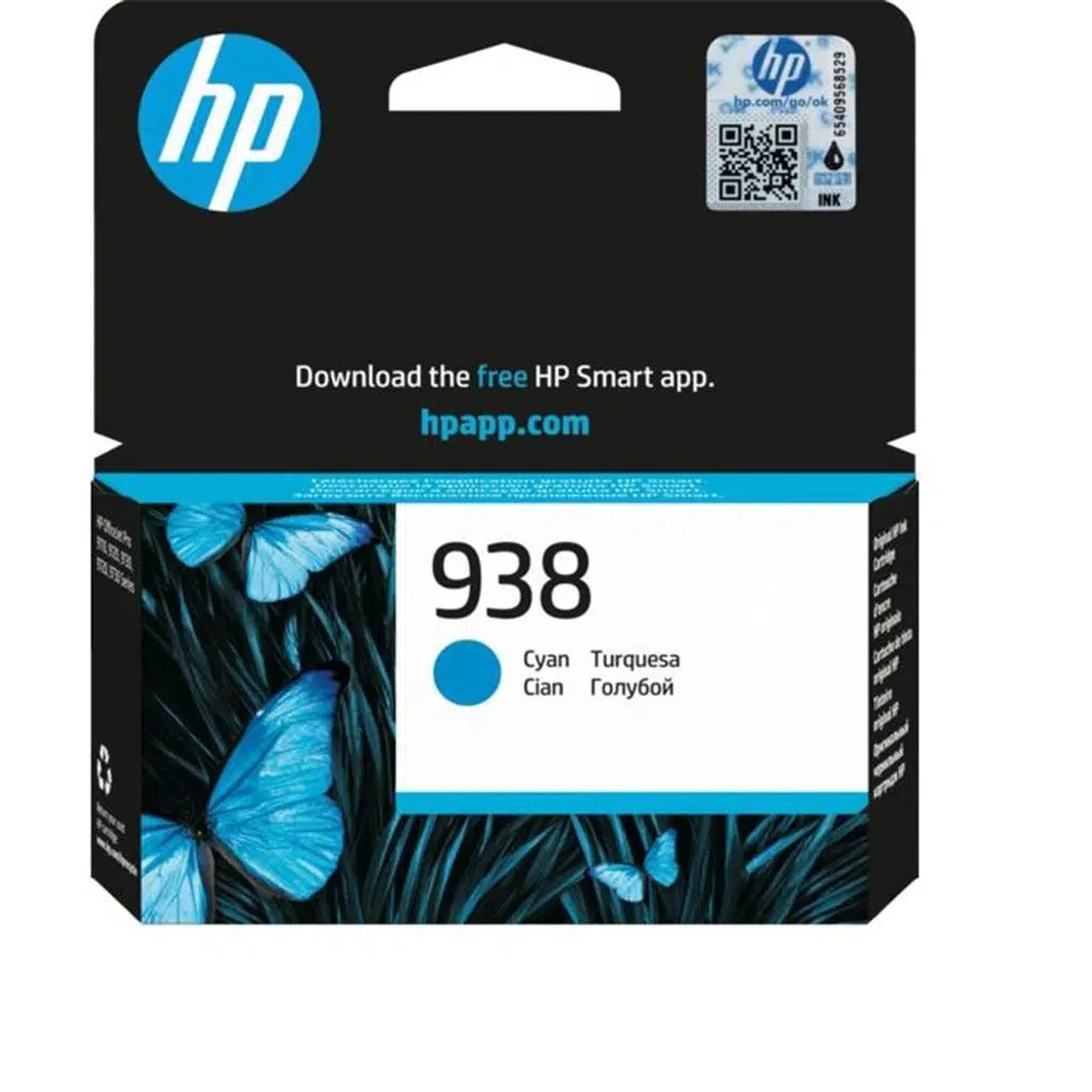HP 938 Cyan Mavi Kartuş 4S6X5PE
