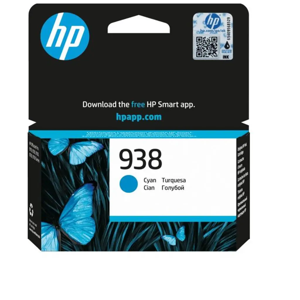 HP 938 Cyan Mavi Kartuş 4S6X5PE