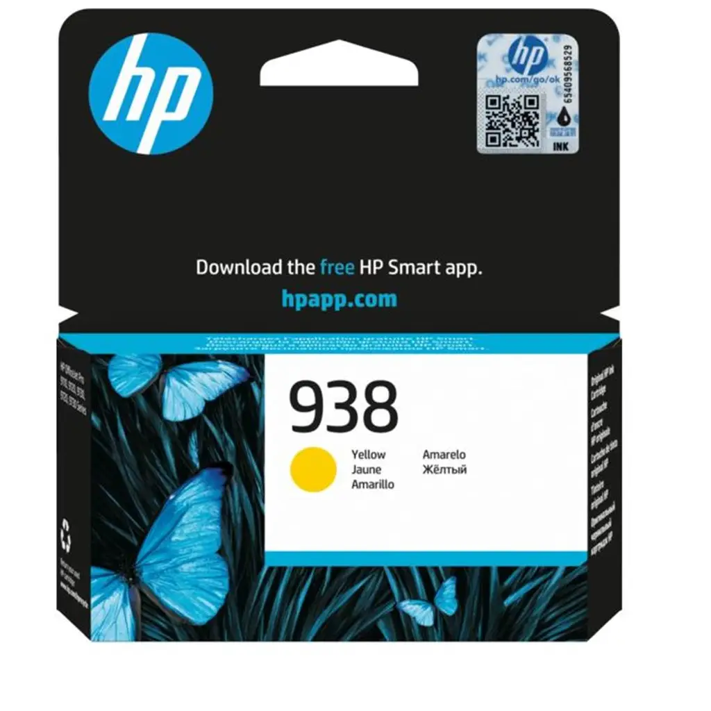 HP 938 Yellow Sarı Kartuş 4S6X7PE