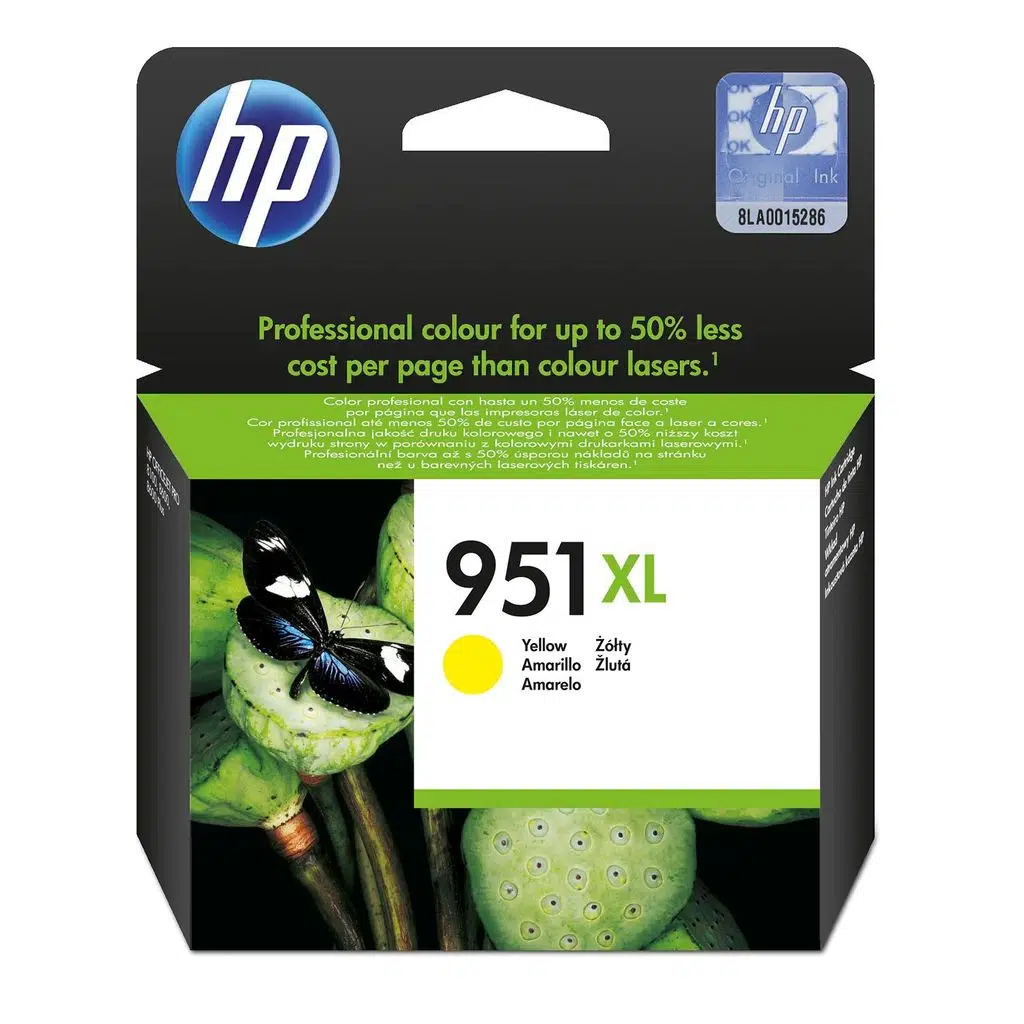 Hp 951XL Orjinal Sarı (Yellow) Kartuş CN048AE