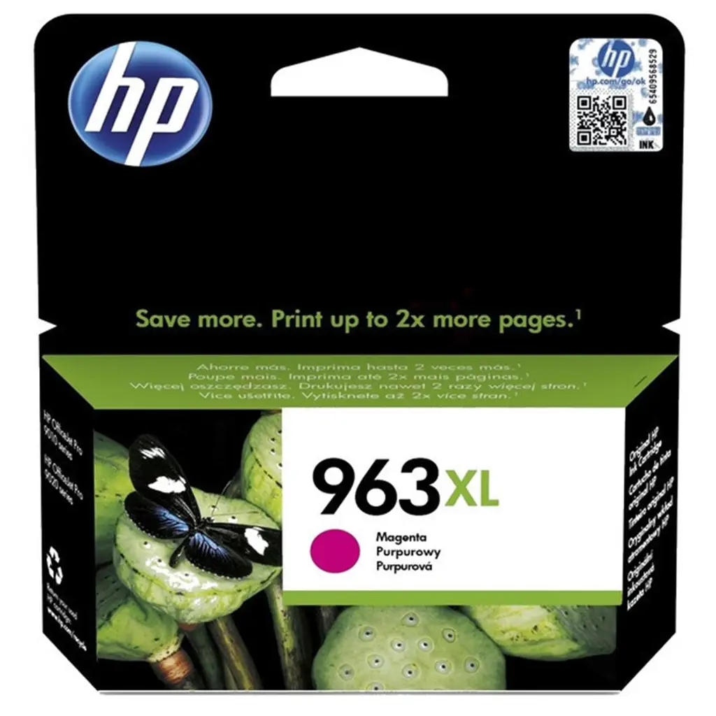 HP 963XL Yüksek Kapasite Magenta Kırmızı Kartuş 3JA28A