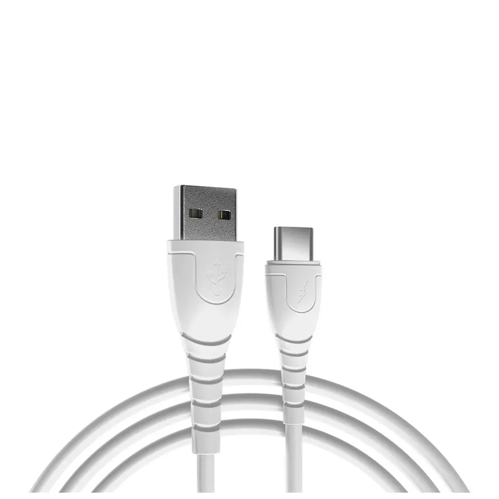 Hytech HY-XTK30 2.4A Type-C 90cm Beyaz Hızlı Şarj Kablosu