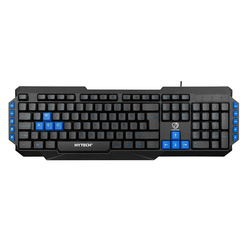 Hytech HYK-46 GAMY Siyah USB Mavi Tuşlu Q Gaming Oyuncu Klavyesi