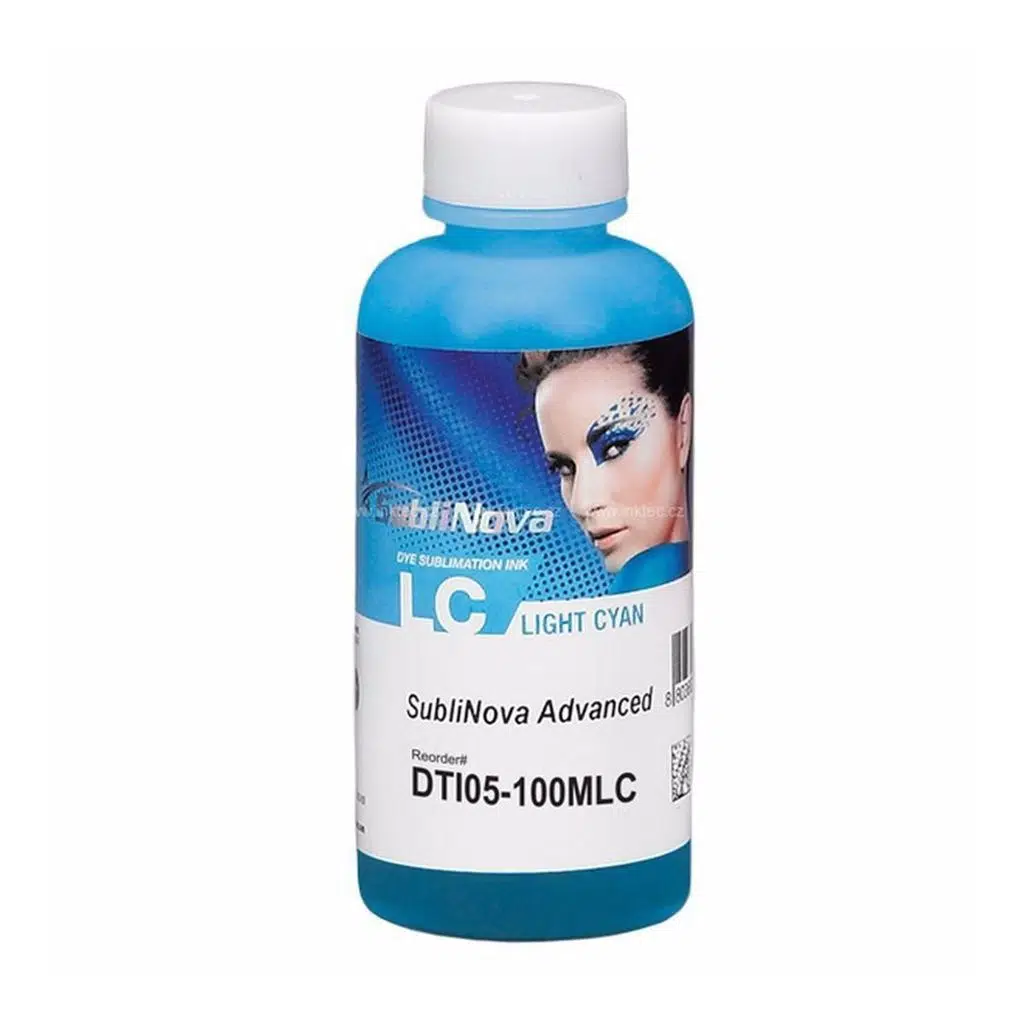 InkTec Sublinova Epson Muadil Süblimasyon Mürekkep 100ml Açık Mavi (DTI01-100MLC)