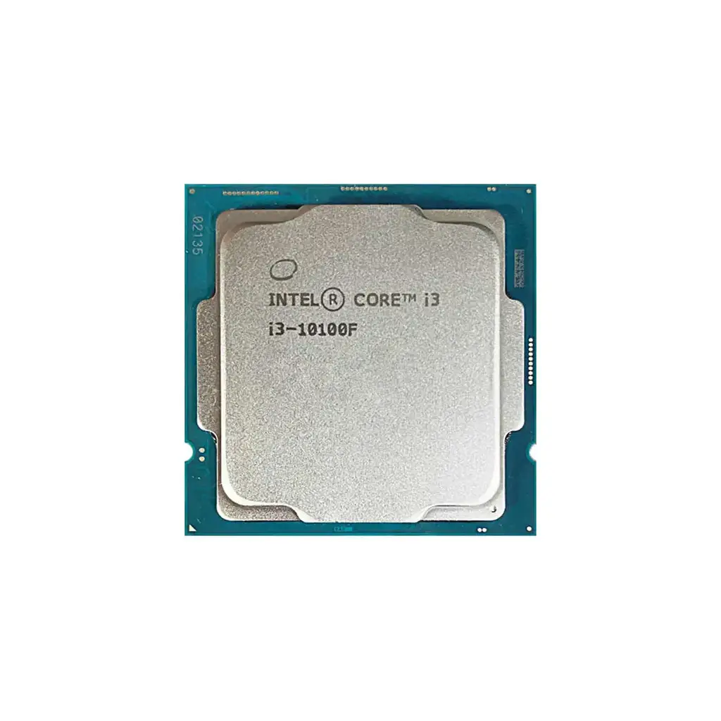 INTEL i3-10100F 4 Core, 3.60Ghz, 6Mb, 65W, LGA1200,10.Nesil, Tray, (Dahili Grafik YOK, Fan YOK)